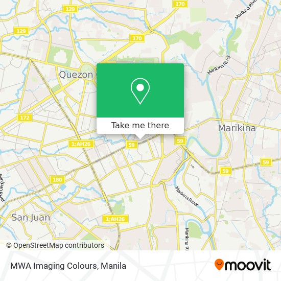MWA Imaging Colours map