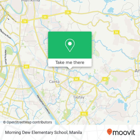 Morning Dew Elementary School map