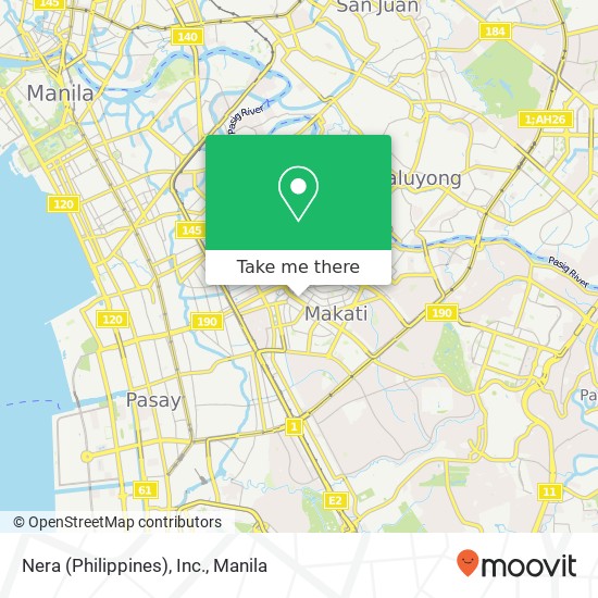 Nera (Philippines), Inc. map