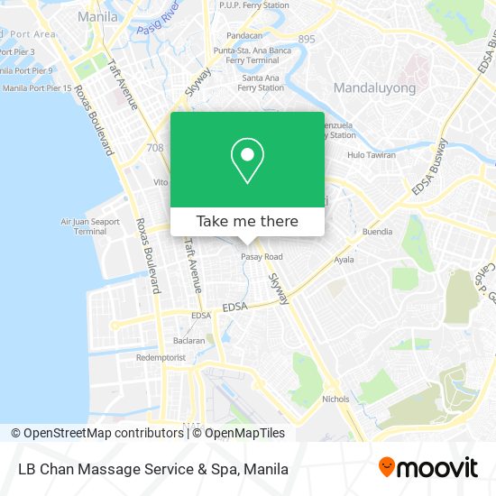 LB Chan Massage Service & Spa map