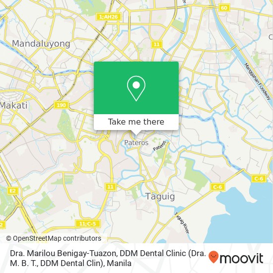 Dra. Marilou Benigay-Tuazon, DDM Dental Clinic (Dra. M. B. T., DDM Dental Clin) map