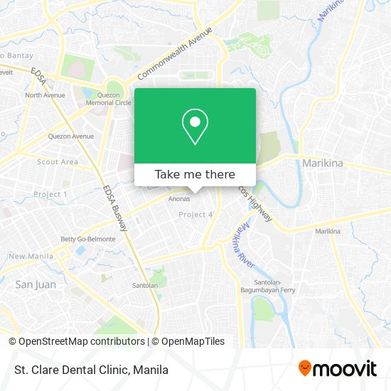 St. Clare Dental Clinic map