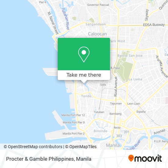 Procter & Gamble Philippines map