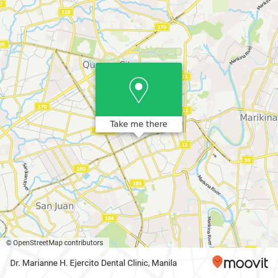 Dr. Marianne H. Ejercito Dental Clinic map