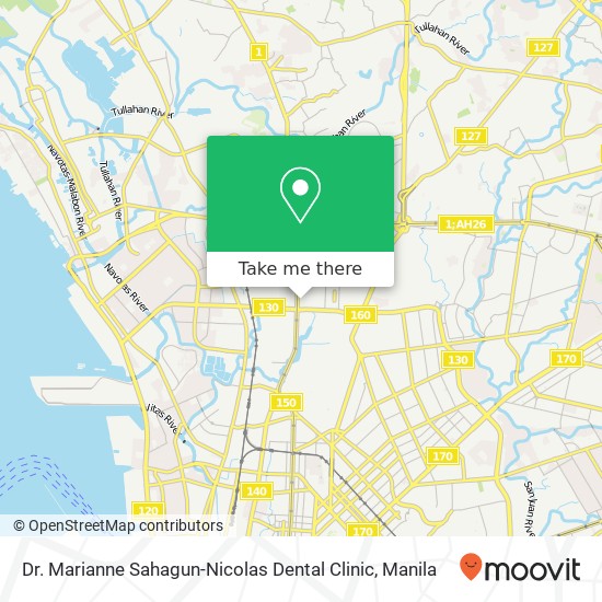Dr. Marianne Sahagun-Nicolas Dental Clinic map