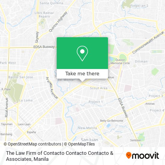 The Law Firm of Contacto Contacto Contacto & Associates map