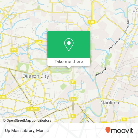 Up Main Library map