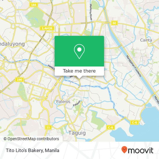 Tito Lito's Bakery map