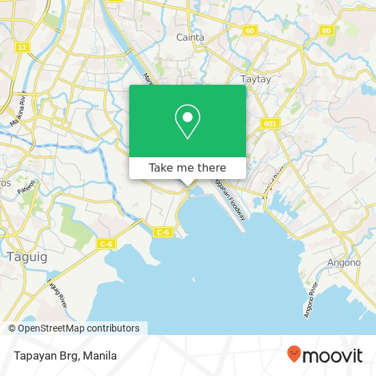 Tapayan Brg map