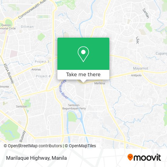 Marilaque Highway map