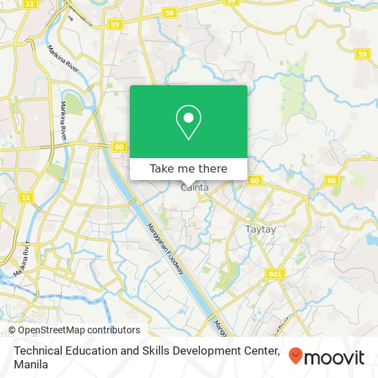 Technical Education and Skills Development Center map