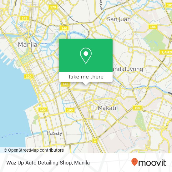 Waz Up Auto Detailing Shop map