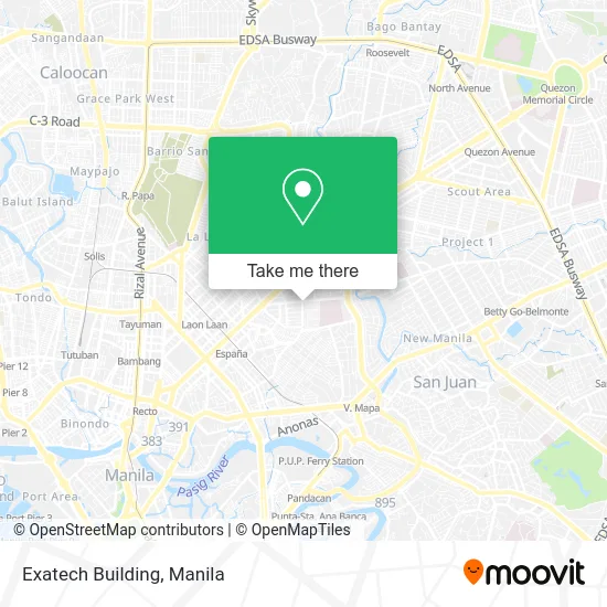 Exatech Building map