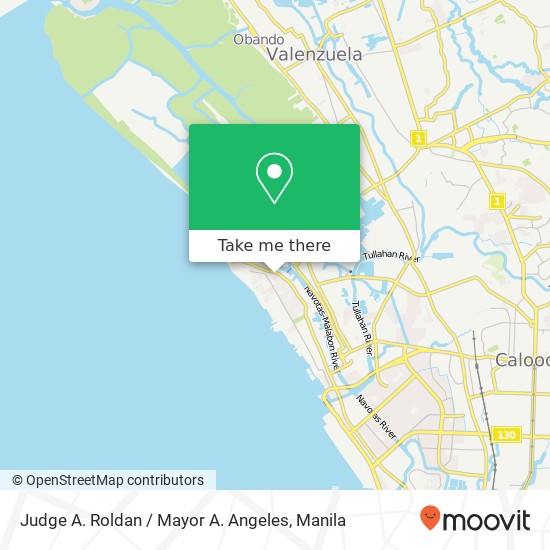 Judge A. Roldan / Mayor A. Angeles map