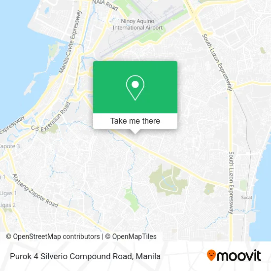 Purok 4 Silverio Compound Road map