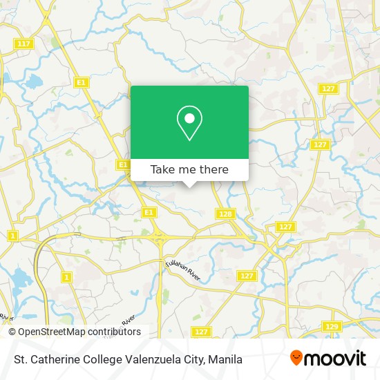 St. Catherine College Valenzuela City map