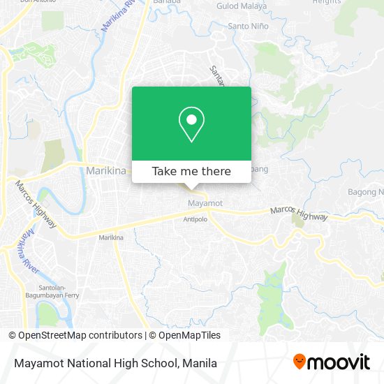 Mayamot National High School map