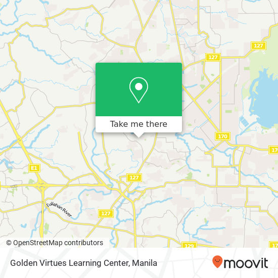 Golden Virtues Learning Center map