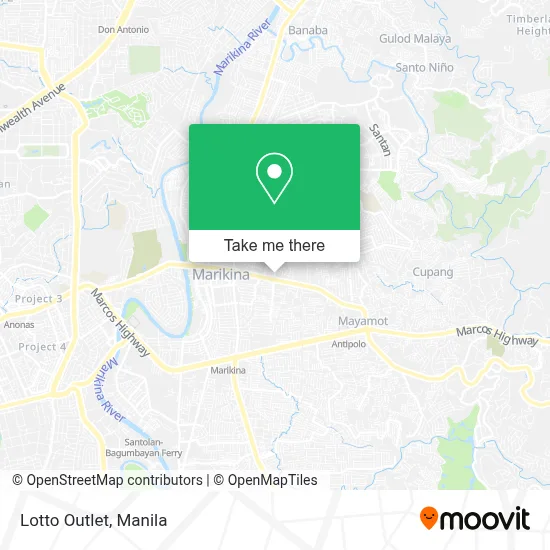 Lotto Outlet map
