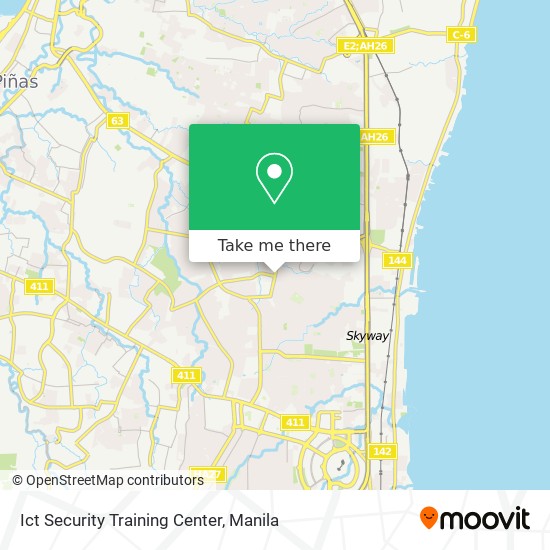Ict Security Training Center map