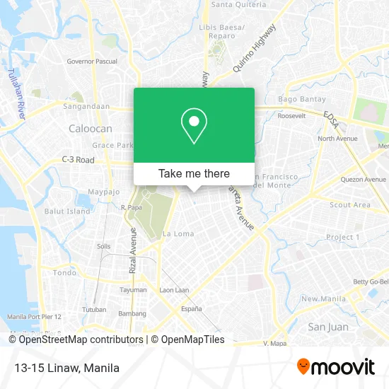 13-15 Linaw map