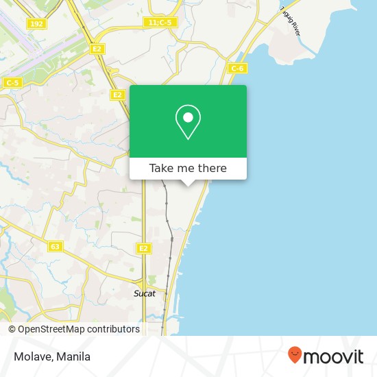 Molave map