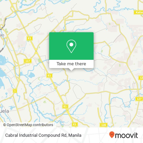 Cabral Industrial Compound Rd map