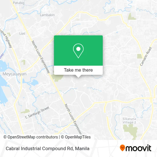 Cabral Industrial Compound Rd map