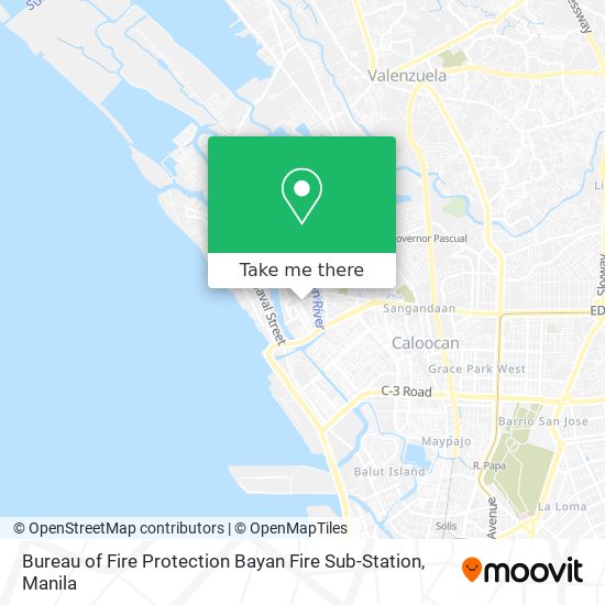 Bureau of Fire Protection Bayan Fire Sub-Station map