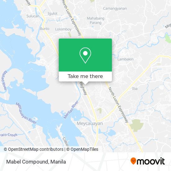 Mabel Compound map