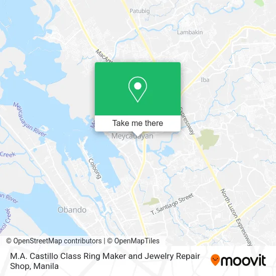M.A. Castillo Class Ring Maker and Jewelry Repair Shop map