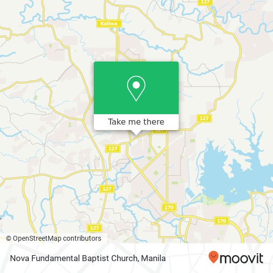 Nova Fundamental Baptist Church map