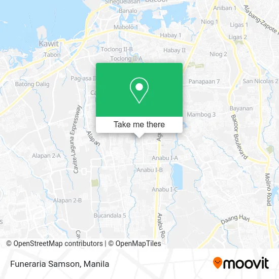 Funeraria Samson map