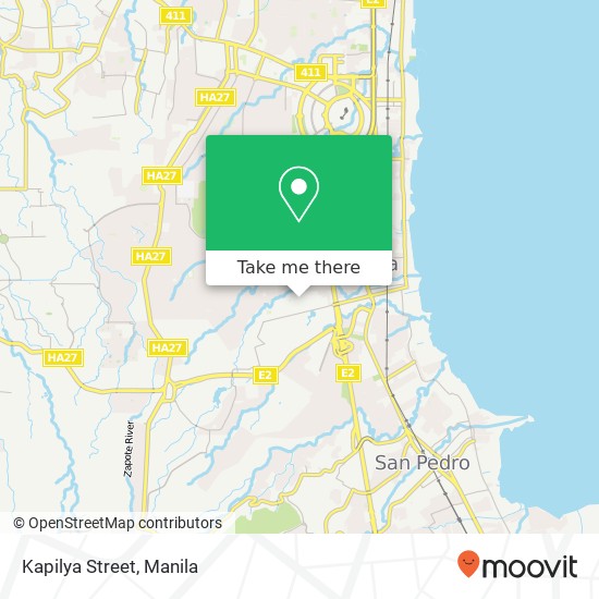 Kapilya Street map