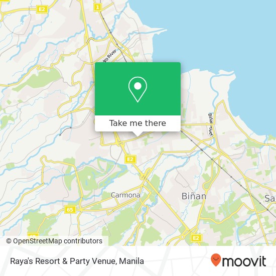 Raya's Resort & Party Venue map