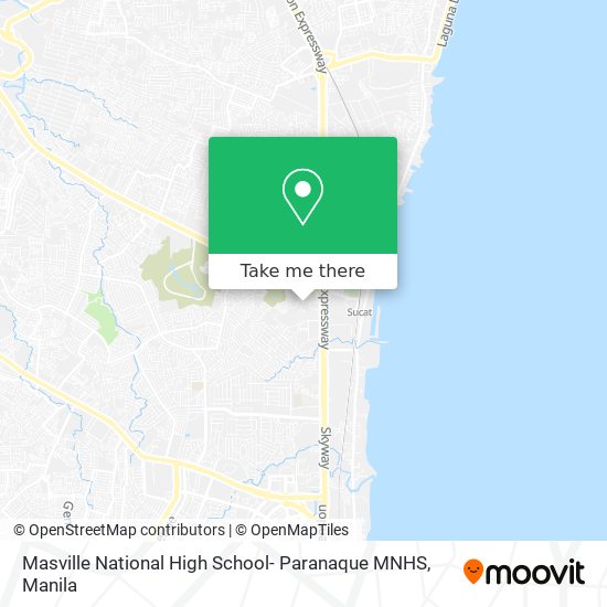 Masville National High School- Paranaque MNHS map
