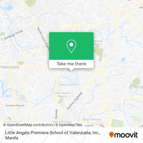 Little Angels Premiere School of Valenzuela, Inc. map