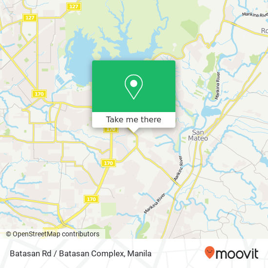 Batasan Rd / Batasan Complex map