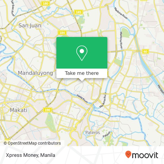 Xpress Money map