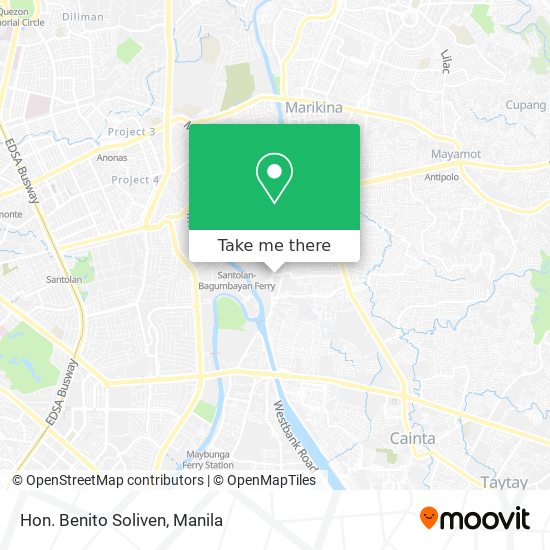 Hon. Benito Soliven map