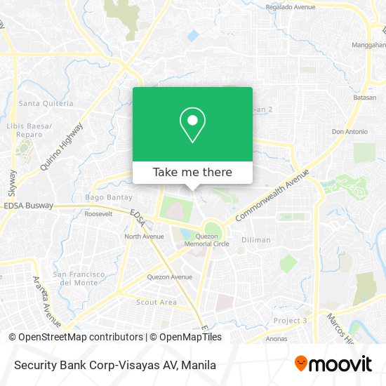 Security Bank Corp-Visayas AV map