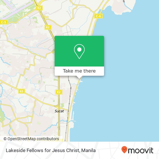 Lakeside Fellows for Jesus Christ map