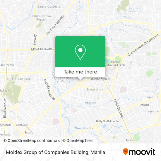 Moldex Group of Companies Building map