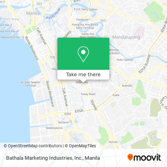 Bathala Marketing Industries, Inc. map