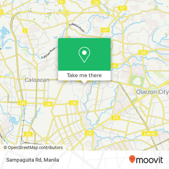 Sampaguita Rd map