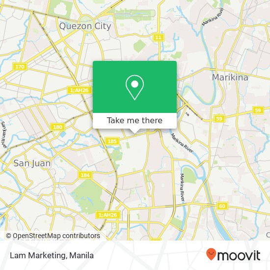 Lam Marketing map