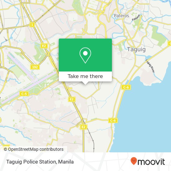 Taguig Police Station map