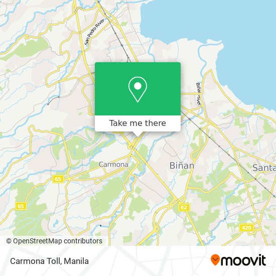 Carmona Toll map