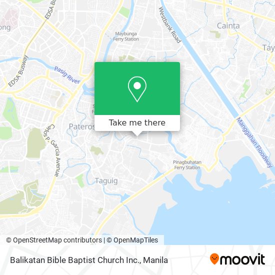 Balikatan Bible Baptist Church Inc. map