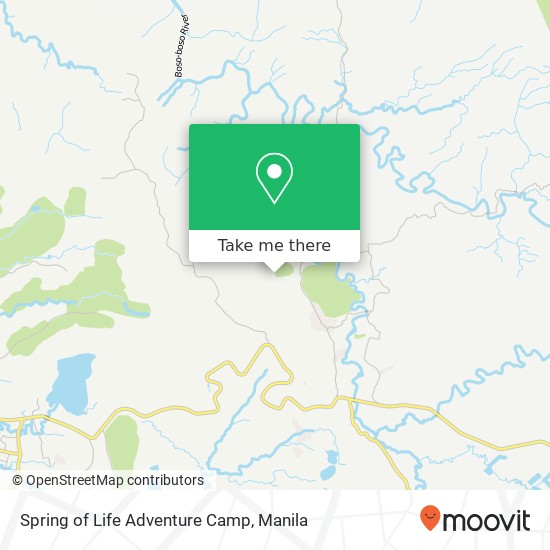 Spring of Life Adventure Camp map